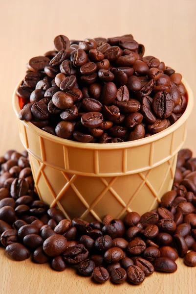 Cone Full with Coffee Bean