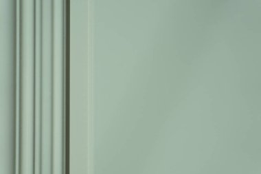 Yazı için deseni ve yeri olan açık yeşil arkaplan.