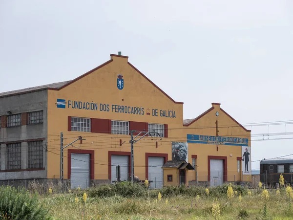 Monforte Lemos Lugo Španělsko 2022 Hlavní Průčelí Budov Založení Galicijských — Stock fotografie