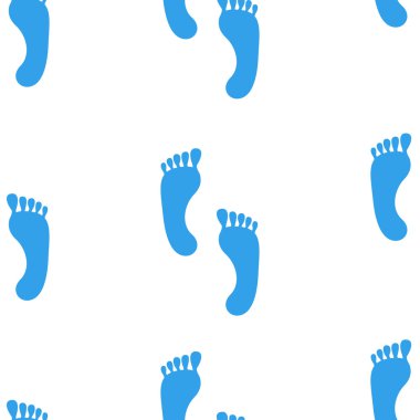 İnsan ayak izleri ile sorunsuz arka plan