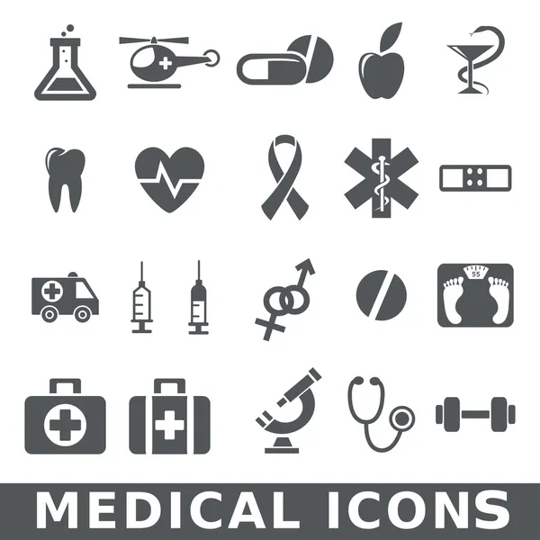 Medical icons — Stock Vector