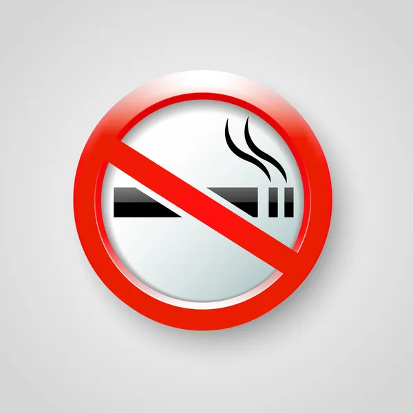 No smoking vector — Stock Vector