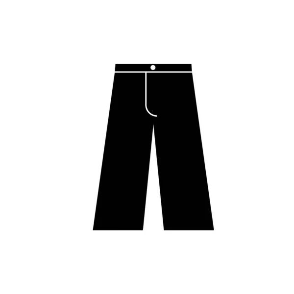 Illustrazione Dell Icona Dei Pantaloni Distintivo Isolato Sito Web App — Foto Stock