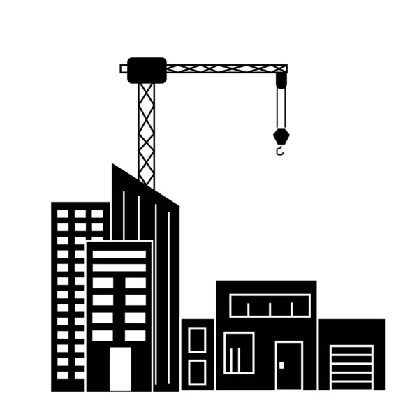 Gebäude Bau — Stockfoto