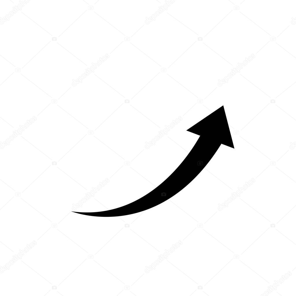 Arrow icon. concept illustration for design