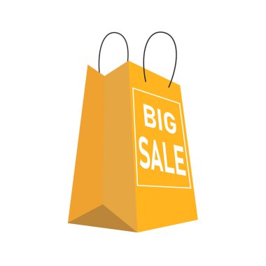 büyük satış çantası arkaplan illüstrasyonu