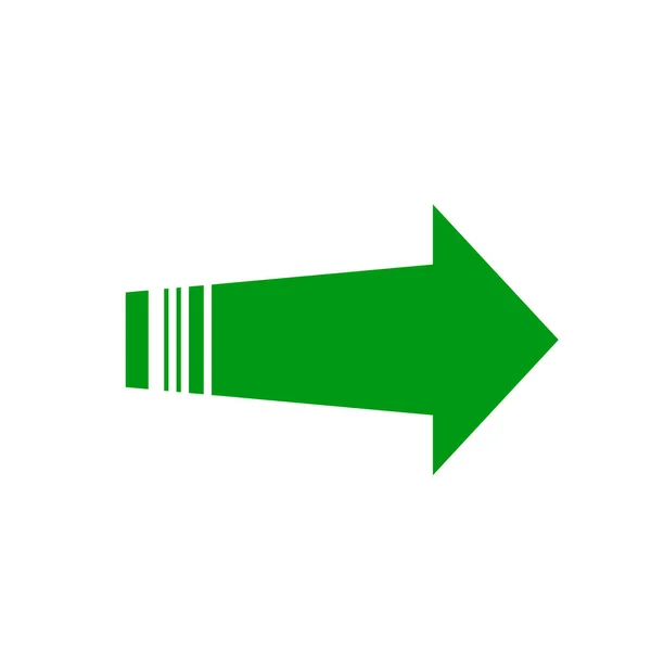 Arrow Showing Right Illustration — Stock Photo, Image
