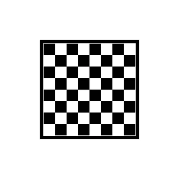 Schaken Checkers Bordspel Geïsoleerde Illustratie — Stockfoto