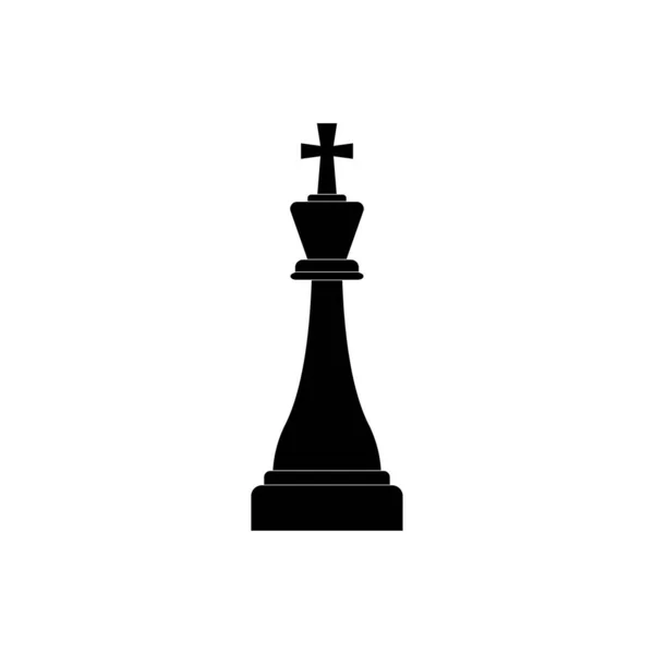 Набор Иконок Шахматных Фигур Белом Фоне — стоковое фото