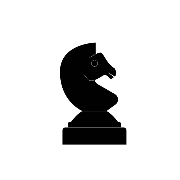 Набір Силуетів Іконок Шахових Фігур Білому Тлі — стокове фото