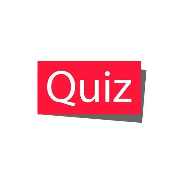 Quiz Stripstijl Quiz Slim Spel Woord — Stockfoto
