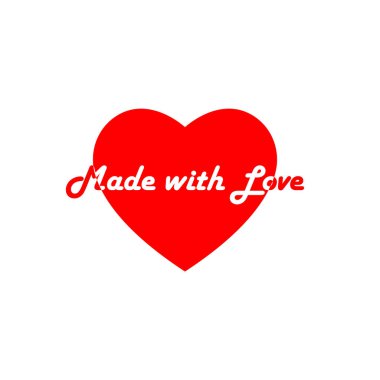 Aşk kalp şekli simgesi ile yapılan grunge retro damgası