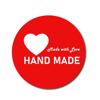 Aşk kalp şekli simgesi ile yapılan grunge retro damgası