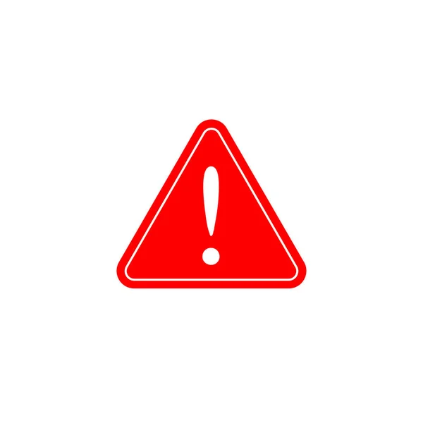 Warning Sign Icon Design Important Message Alert — Fotografia de Stock