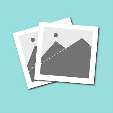 Image photo icon logo template illustration