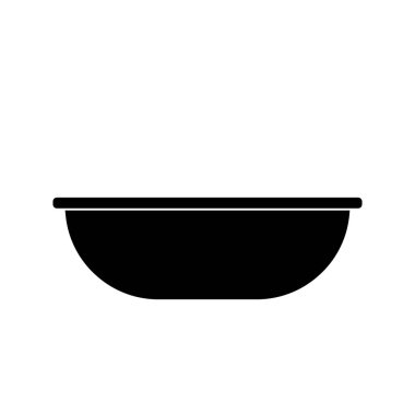 Bowl on white background. bowl  on white background