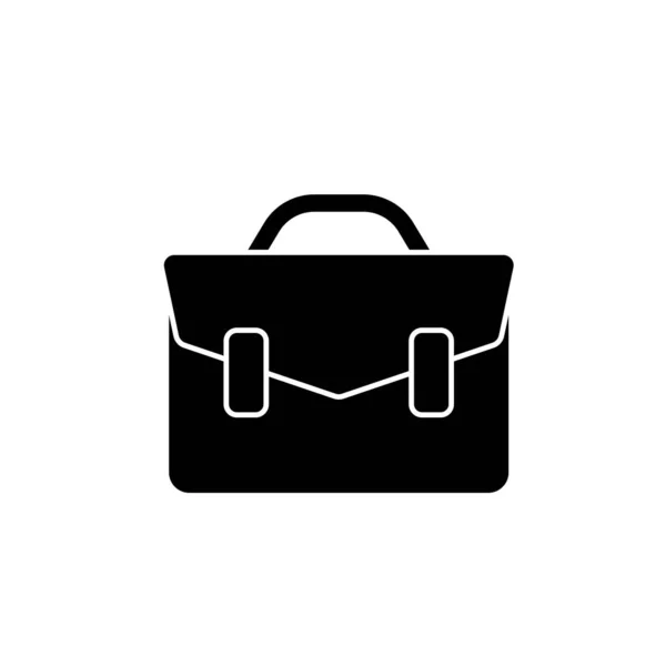 Briefcase Icon Office Briefcase Flat Symbol Design Illustration — Foto Stock