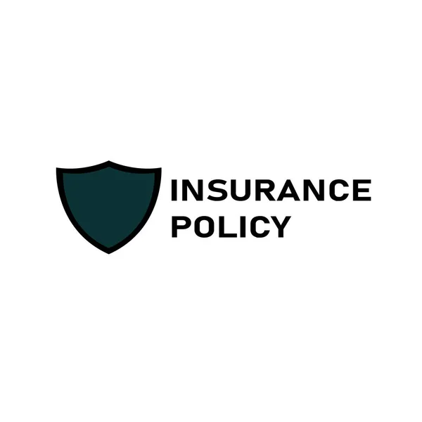 Insurance Policy Clipboard Pen Isolated White Background — Stock fotografie