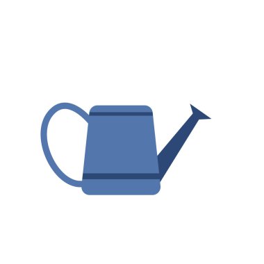 Su bidonu elimde. Ağaç ve bitki dökülmesi için su. Büyüme baharda bahçede tohumdur..