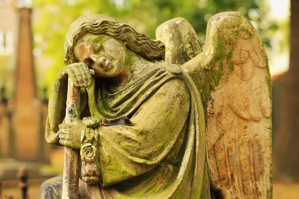 Anděl ze starého hřbitova Praha, Česká republika — Stock fotografie