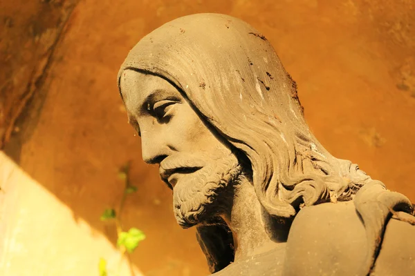Jesus histórico no antigo Cemitério de Praga, República Tcheca — Fotografia de Stock