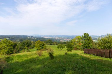 kolorowy krajobraz jesień w Czeskim Raju, Republika Czeska