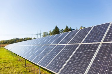 sonbahar doğa güneş güç istasyonu