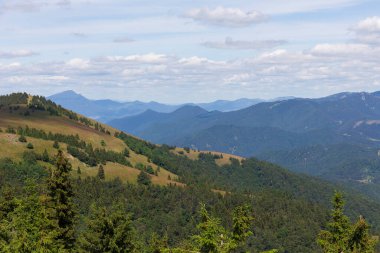 Yaz Slovakya Dağı Büyük Fatra, Velka Fatra, Nova Hola (1361 m) ve Zvolen 'in (1403 m) zirvelerine ulaşır.