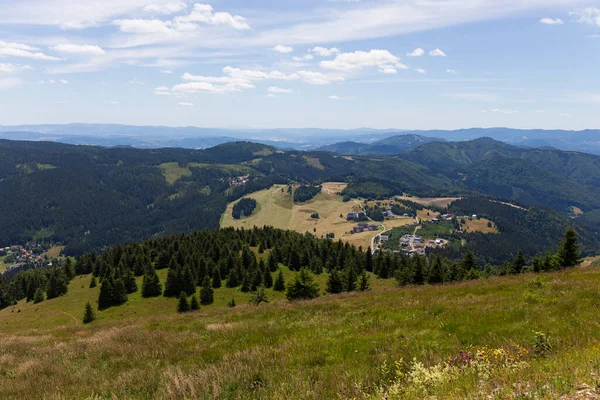 Summer Slovak Mountain Great Fatra Velka Fatra Peaks Nova Hola — ストック写真