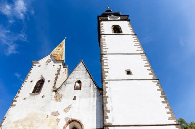 Deanery Church in medieval royal Town Pisek, Czech Republic
