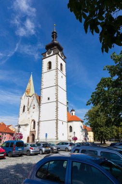 Deanery Church in medieval royal Town Pisek, Czech Republic