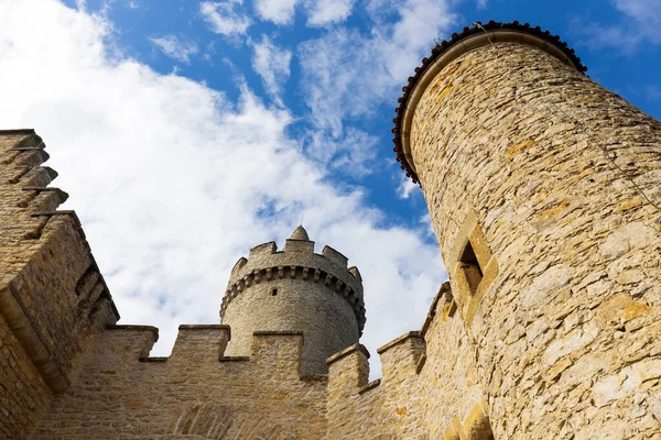 Zamek Kokorin Pierwszej Połowy Xiv Wieku Jego Okolic Gotycki Zamek — Zdjęcie stockowe