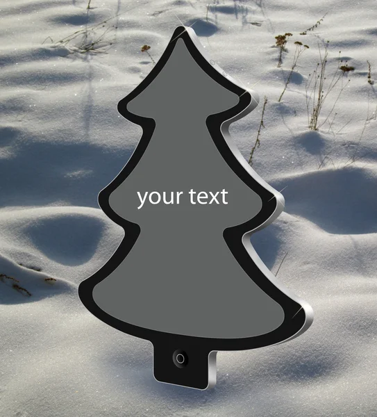 Tablet-Weihnachtsbaum — Stockfoto