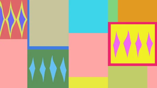 Patrón abstracto coloreado —  Fotos de Stock