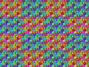 desen retro arka plan