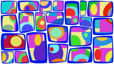 Abstract retro background