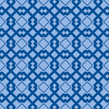 Japonların Çakışan Elmas Meydanı Vektörsüz Deseni