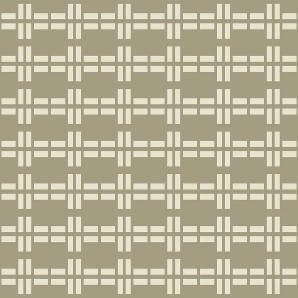 Japanisches Rechteck Weave Vector Seamless Pattern — Stockvektor