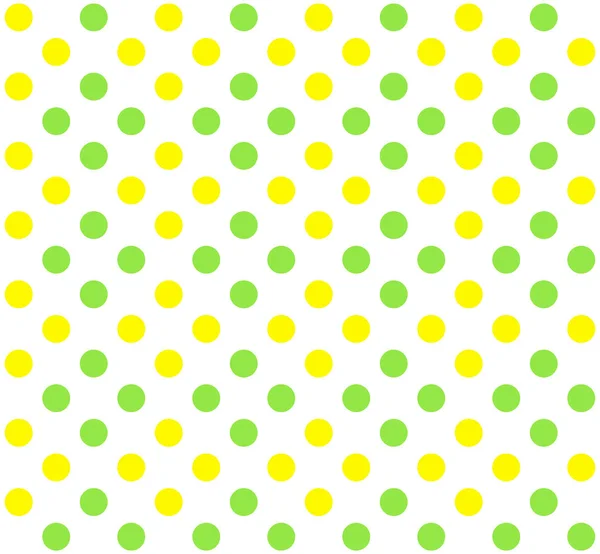Japanische Lemon Polka Dot Vector Seamless Pattern — Stockvektor