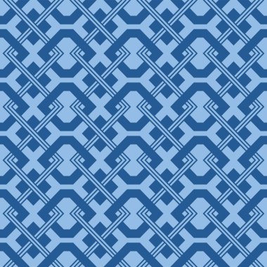 Japon Zigzag Altıgen Dokuma Vektörü Kusursuz Desen