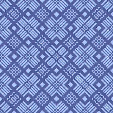 Japon Elmas Ekoseli Vektör Kusursuz Desen