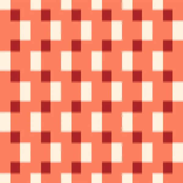 Japans Zigzag Rechthoek Vector Naadloos Patroon — Stockvector