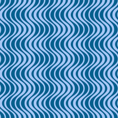 Japon Zigzag Dalgalı Çizgi Vektörü Kusursuz Desen