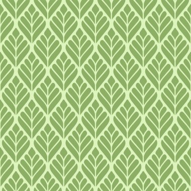 Japon Yaprak Zigzag Vektörü Kusursuz Desen