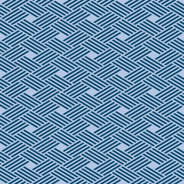 Японський Діамант Weave Zigzag Vector Pattern — стоковий вектор