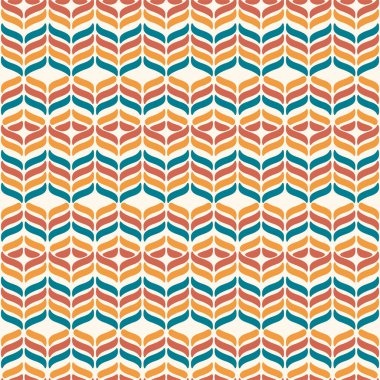 Japon Kabilesi Kıvrımlı Tüylü Vektörsüz Desen