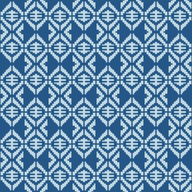 Japon Zigzag Elmas Motif Vektörü Kusursuz Desen