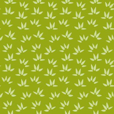 Japon Bambu Yaprak Motif Vektörü Kusursuz Desen