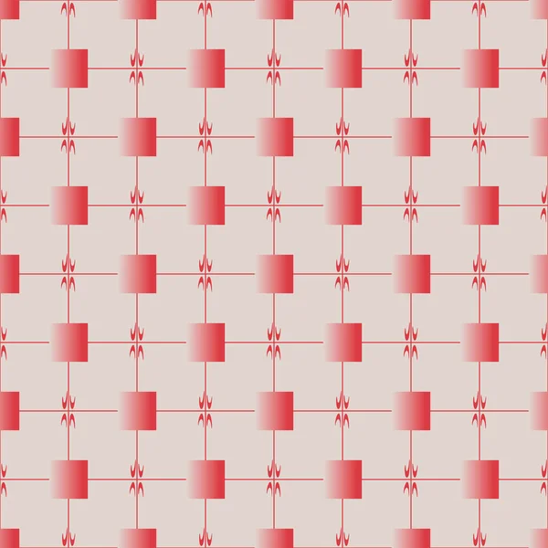 Японський Сквер Motif Plaed Vector Vector Pattern — стоковий вектор