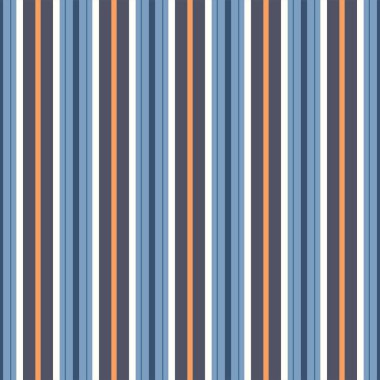 Japon Turuncu Çizgili Vektör Kusursuz Desen